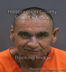 Mugshot of William Rodriguez Montalvo booked in Hillsborough County, Florida on September 3, 2026