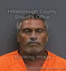 Mugshot of Angel David Morales Miranda booked in Hillsborough County, Florida on September 3, 2026
