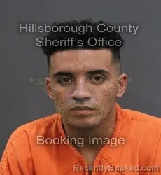 Mugshot of Jose L Cruz Iii booked in Hillsborough County, Florida on September 3, 2026