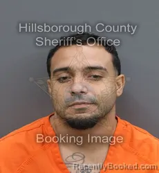 Mugshot of Armando Montanez booked in Hillsborough County, Florida on September 3, 2026