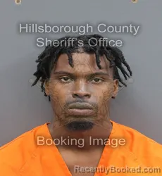 Mugshot of Jaquavius Dwayne Gilliespy booked in Hillsborough County, Florida on September 3, 2026
