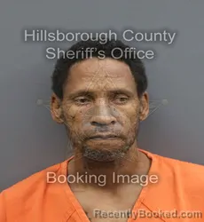 Mugshot of Marvin Keith Hopkins booked in Hillsborough County, Florida on September 3, 2026