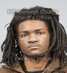 Mugshot of Marquevius Jacquez Polite booked in Hillsborough County, Florida on September 3, 2026