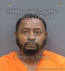 Mugshot of Charleston Edward Brooks booked in Hillsborough County, Florida on September 3, 2026