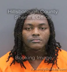 Mugshot of Asaun Jerome Maxwell booked in Hillsborough County, Florida on September 3, 2026