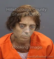 Mugshot of Leslie Ann Betts booked in Hillsborough County, Florida on September 3, 2026