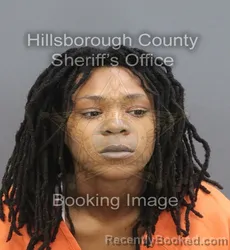 Mugshot of Taneria Lashay Rivers booked in Hillsborough County, Florida on September 3, 2026