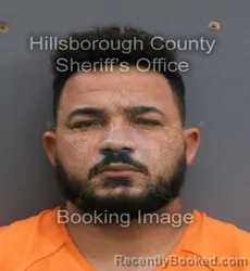 Mugshot of Riyamy Cabrera Monduy booked in Hillsborough County, Florida on September 3, 2026