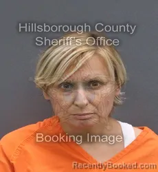 Mugshot of Loretta Kay Marie Bauman booked in Hillsborough County, Florida on September 3, 2026
