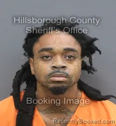 Mugshot of Trevarius Marquice Laquez Wilson booked in Hillsborough County, Florida on September 3, 2026