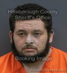 Mugshot of Martin Anthony Martinez booked in Hillsborough County, Florida on September 4, 2026