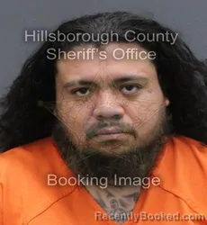Mugshot of Frankie Angel Ramos booked in Hillsborough County, Florida on September 4, 2026