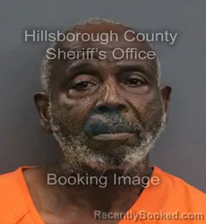 Mugshot of Melvin W Shepard booked in Hillsborough County, Florida on September 4, 2026