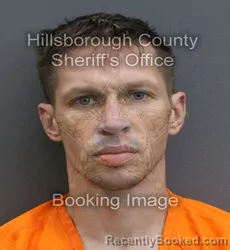 Mugshot of Mateusz Aleksander Bobowski booked in Hillsborough County, Florida on September 4, 2026