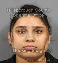 Mugshot of Kailani Skyy Dessus booked in Hillsborough County, Florida on September 4, 2026