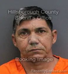 Mugshot of Yoenlys Martin Duran booked in Hillsborough County, Florida on September 4, 2026