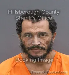 Mugshot of Luis Manuel Hernandez Ramos booked in Hillsborough County, Florida on September 5, 2026