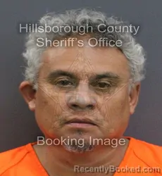 Mugshot of Erick Orlando Iguardia booked in Hillsborough County, Florida on September 5, 2026