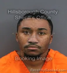 Mugshot of Malik Demond Wilkes booked in Hillsborough County, Florida on September 5, 2026
