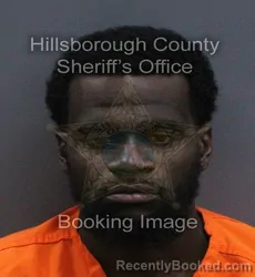 Mugshot of Bobby Rosell Jackson booked in Hillsborough County, Florida on September 6, 2026