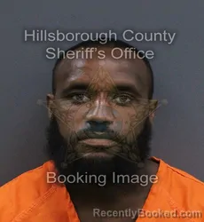 Mugshot of Anthony Devon Thomas booked in Hillsborough County, Florida on September 6, 2026