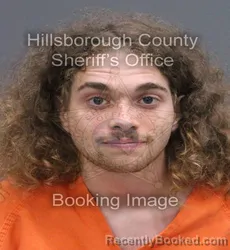 Mugshot of Cooper Benjamin Webb booked in Hillsborough County, Florida on September 6, 2026