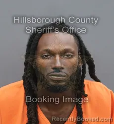 Mugshot of Jamar Marquese Alexand Williams booked in Hillsborough County, Florida on September 6, 2026