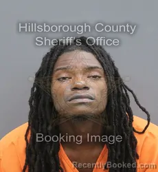 Mugshot of Tarquez Jamon Myers booked in Hillsborough County, Florida on September 6, 2026