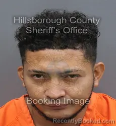 Mugshot of Omar Valladares Linares booked in Hillsborough County, Florida on September 6, 2026