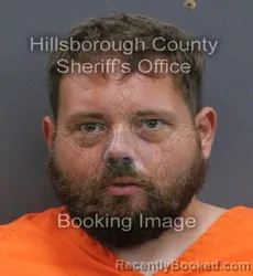 Mugshot of David Andrew Hines booked in Hillsborough County, Florida on September 6, 2026