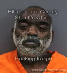 Mugshot of John Williams booked in Hillsborough County, Florida on September 6, 2026