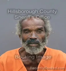 Mugshot of Roy Ozie Banks booked in Hillsborough County, Florida on September 6, 2026