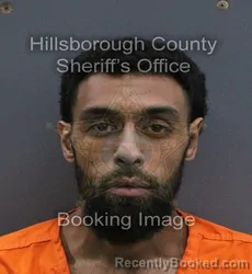 Mugshot of Victor Normando Garcia booked in Hillsborough County, Florida on September 6, 2026