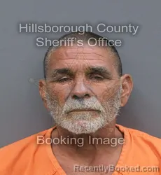 Mugshot of Jorge Albert Villanueva booked in Hillsborough County, Florida on September 6, 2026