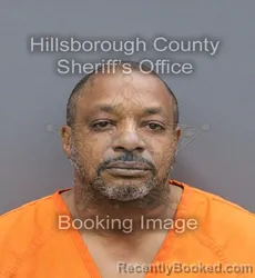 Mugshot of Tyrone Lydell Ashley booked in Hillsborough County, Florida on September 6, 2026