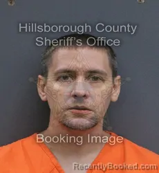 Mugshot of Warren Michael Lucier booked in Hillsborough County, Florida on September 7, 2026