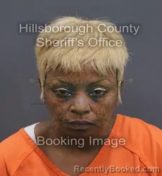 Mugshot of Tashia Lashawn Gainous booked in Hillsborough County, Florida on September 7, 2026