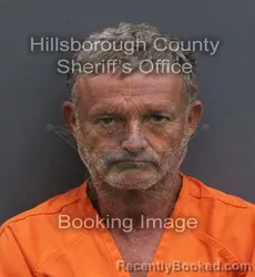 Mugshot of Paul Daniel Cooper booked in Hillsborough County, Florida on September 7, 2026