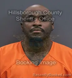 Mugshot of Shonney Daniel Booth booked in Hillsborough County, Florida on September 7, 2026