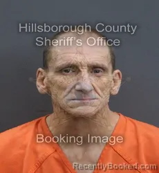 Mugshot of Frank Allen Brown booked in Hillsborough County, Florida on September 7, 2026