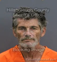 Mugshot of Patrick John Cummins booked in Hillsborough County, Florida on September 7, 2026