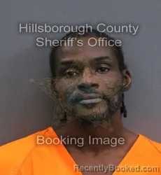 Mugshot of Derrick Dejuan Stewart booked in Hillsborough County, Florida on September 7, 2026