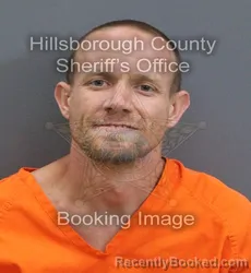 Mugshot of Jeffrey Leonard Ii Holmberg booked in Hillsborough County, Florida on September 7, 2026