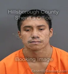 Mugshot of Gilberto Gomez Gomez booked in Hillsborough County, Florida on September 7, 2026
