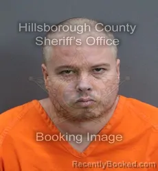 Mugshot of Jordan Gerald Daytz booked in Hillsborough County, Florida on September 7, 2026