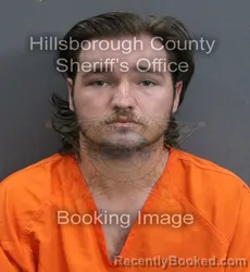 Mugshot of Jayson Michael Harris booked in Hillsborough County, Florida on September 7, 2026