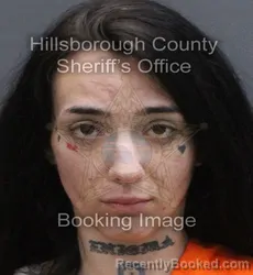 Mugshot of Katarina Lazarevic booked in Hillsborough County, Florida on September 7, 2026