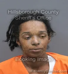 Mugshot of Taylor Chantise Ali Ford booked in Hillsborough County, Florida on September 8, 2026