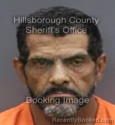 Mugshot of Jose Miguel Correa Guzman booked in Hillsborough County, Florida on September 8, 2026