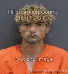 Mugshot of Ty Richard Childs booked in Hillsborough County, Florida on September 8, 2026
